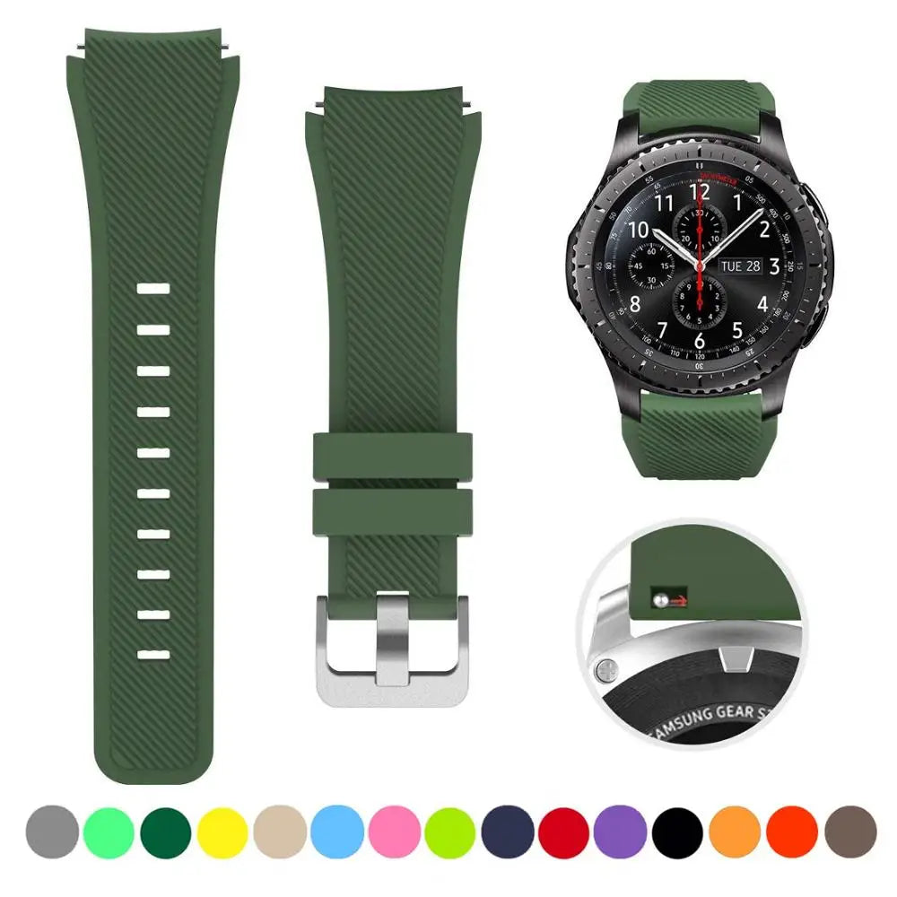 Huawei Watch Gt 2 Strap for Samsung Galaxy Watch 46Mm/Active Gear S3 Frontier Amazfit Bip/Gtr 47Mm Bracelet 20Mm 22Mm Watch Band
